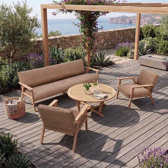 POVL Outdoor Kalmar Wicker Sofa