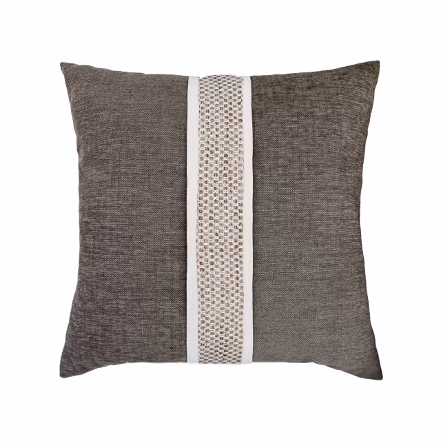 Elaine Smith 20" x 20" Inlay Quarry Outdoor Pillow