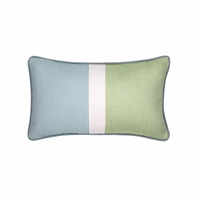Elaine Smith 20" x 12" Composition Seaglass Outdoor Pillow