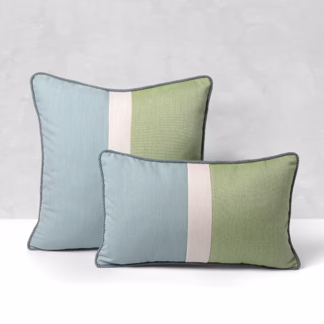 Elaine Smith 20" x 12" Composition Seaglass Outdoor Pillow