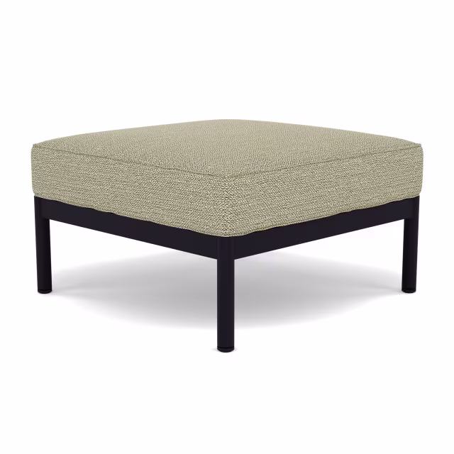 Woodard Brook Aluminum Ottoman
