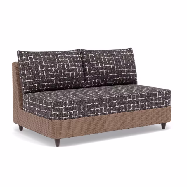 Woodard Mingle Woven Loveseat