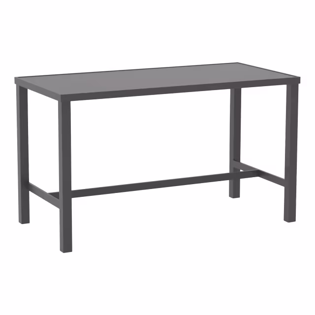 Lane Venture Bonavista 72" Aluminum Rectangular Bar Table