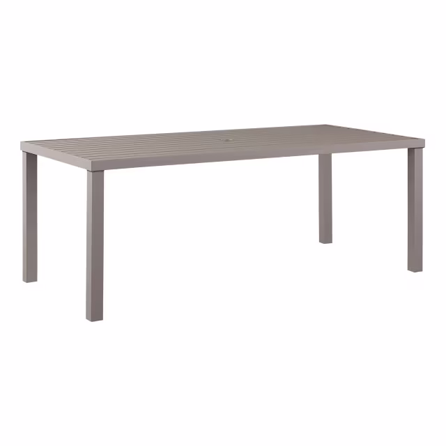 Lane Venture Bonavista 84" Aluminum Rectangular Dining Table