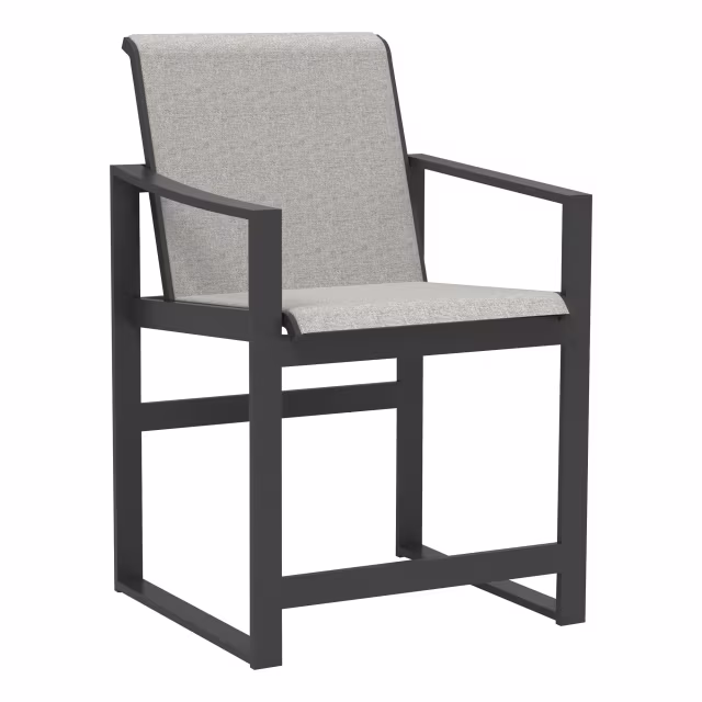 Lane Venture Bonavista Sling Counter Stool with Slope Arm
