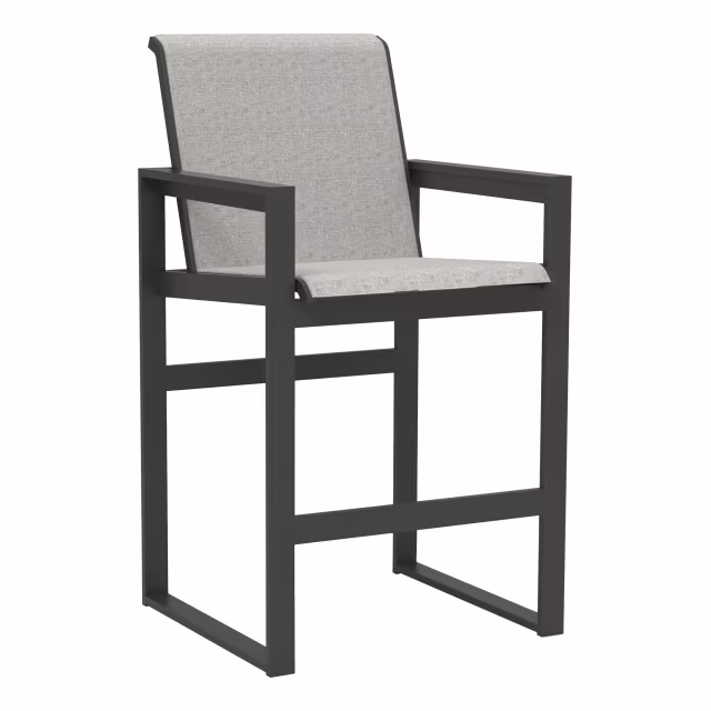 Lane Venture Bonavista Sling Bar Stool with Track Arm