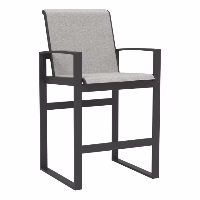Lane Venture Bonavista Sling Bar Stool with Arch Arm