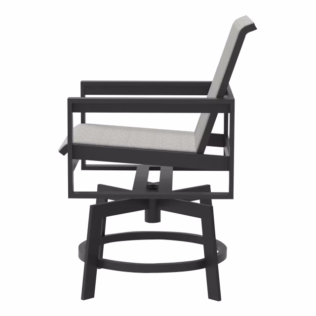Lane Venture Bonavista Sling Swivel Counter Stool with Track Arm