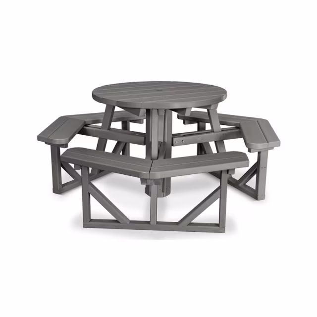 Polywood Park 36" Round Picnic Table