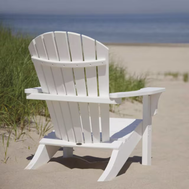 Polywood Seashell Adirondack Chair
