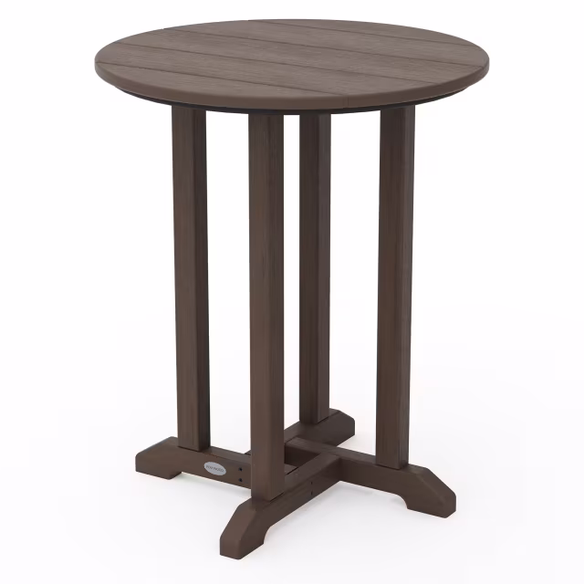 Polywood Traditional 24" Round Dining Table