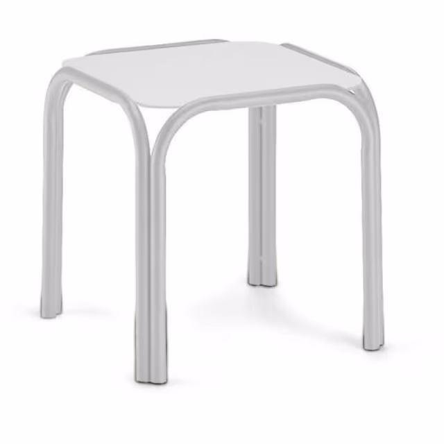 Telescope Casual 17" Aluminum Square End Table