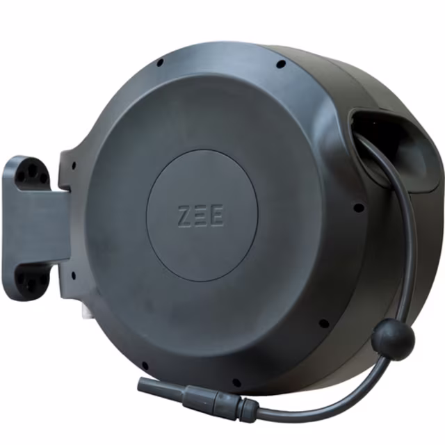 ZEE Mirtoon Wall-Mouted Rectractable Garden Hose Reel - 100 ft.