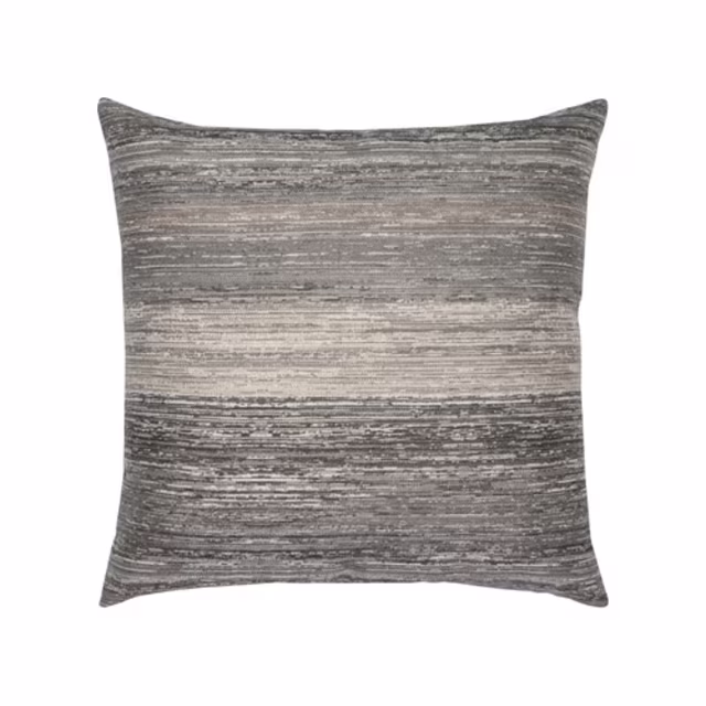 Elaine Smith 20" x 20" Textured Grigio Sunbrella Outdoor Pillow