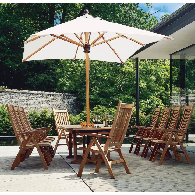 Barlow Tyrie Ascot Highback Reclining Teak Armchair