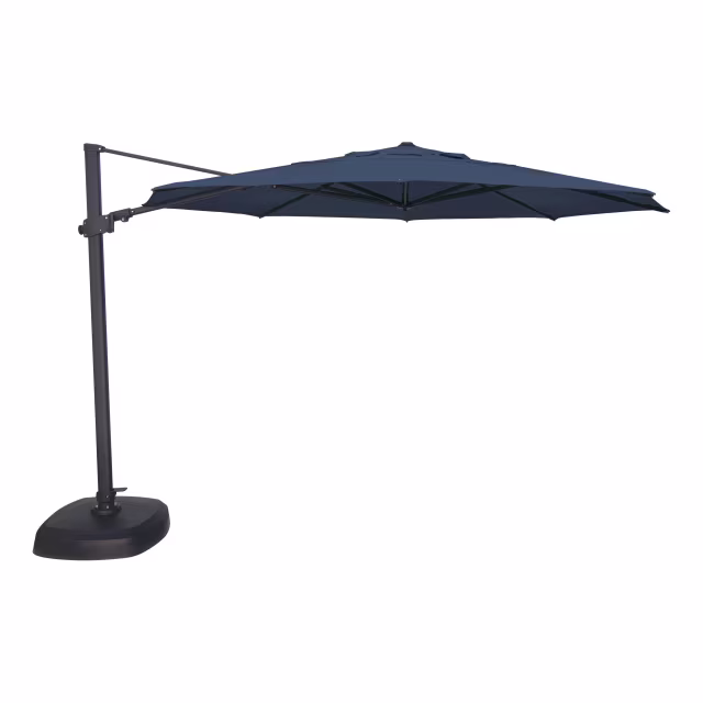 Treasure Garden AG25T 11.5' Octagonal Aluminum Cantilever Patio Umbrella