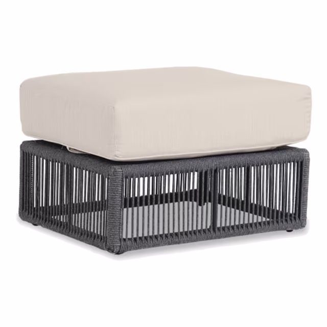 Sunset West Milano Rope Ottoman