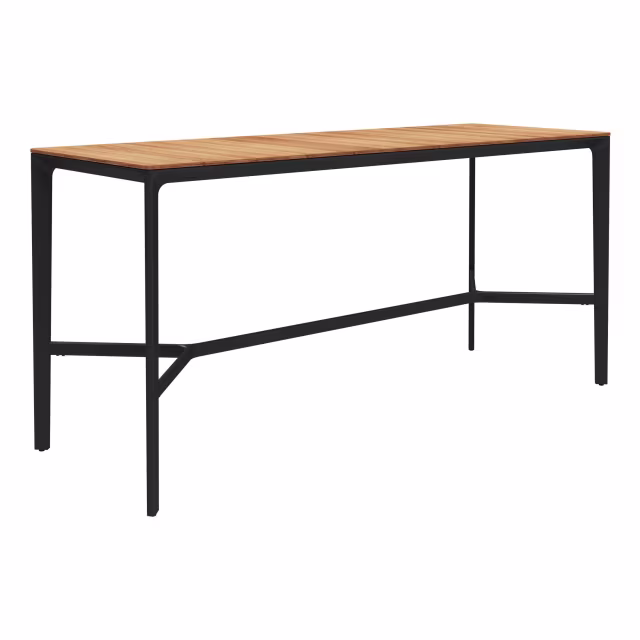 Gloster Carver 87" Teak Rectangular Bar Table