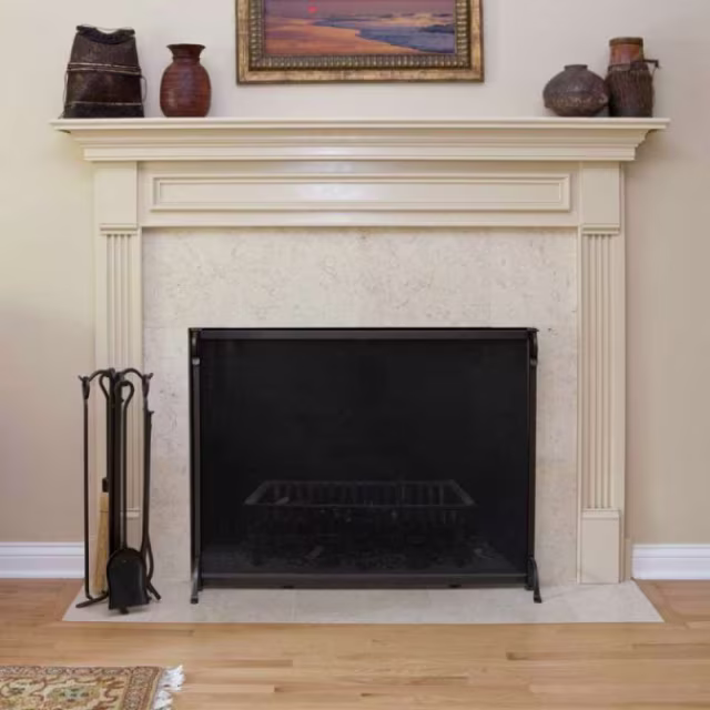 Pilgrim Vintage Iron Fireplace Tool Set
