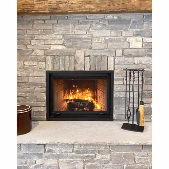 Pilgrim Soldiered Row Fireplace Tool Set