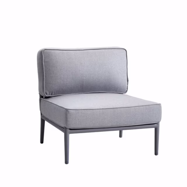 Cane-line Conic Aluminum Single Outdoor Sectional Unit