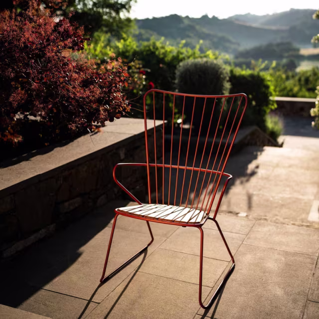 Houe Paon Steel Lounge Chair