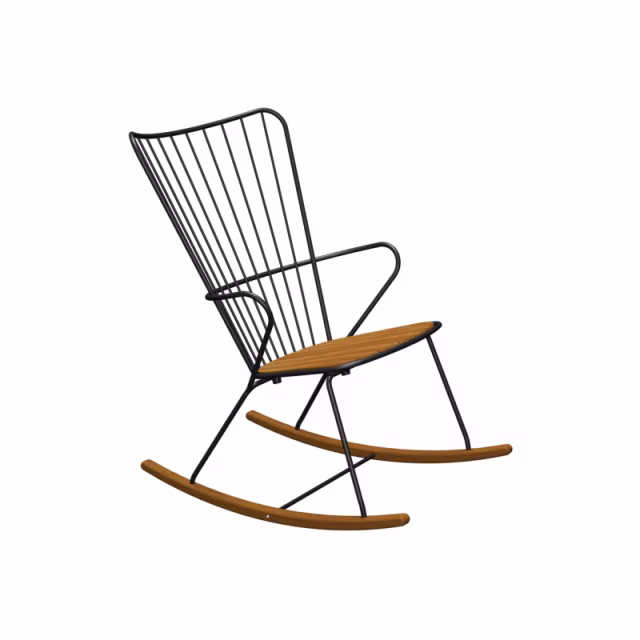 Houe Paon Steel Rocking Chair