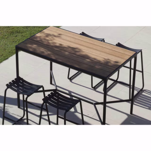 Houe Four 63" Rectangular Bar Table - Bamboo Top