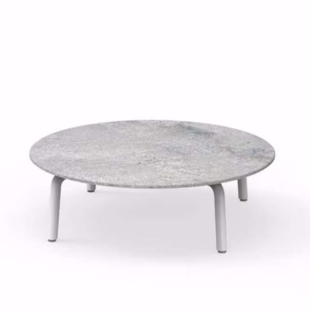 Talenti CleoSoft Alu 39" Aluminum Round Coffee Table