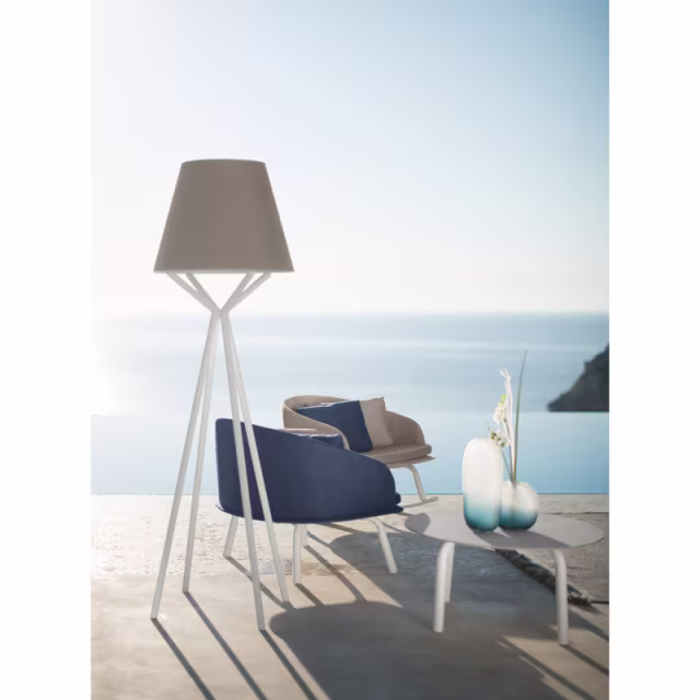 Talenti CleoSoft Alu 30" Aluminum Round Coffee Table