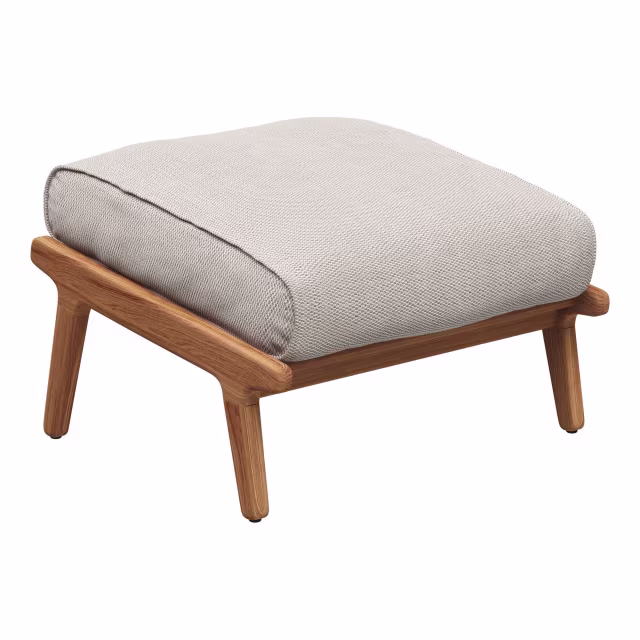 Gloster Bay Teak Ottoman
