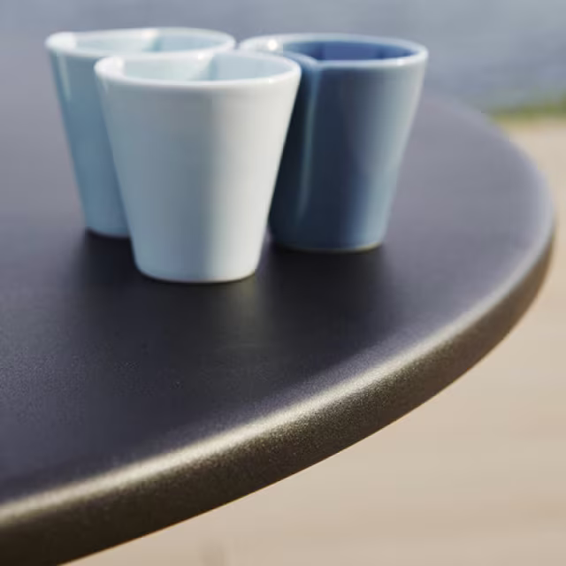 Cane-line Area 44" Aluminum Round Dining Table