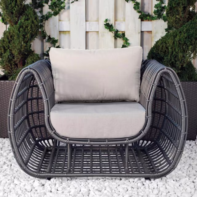 Kannoa Nest Wicker Lounge Chair
