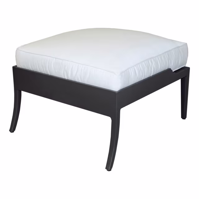 Lane Venture Winterthur Estate Aluminum Ottoman