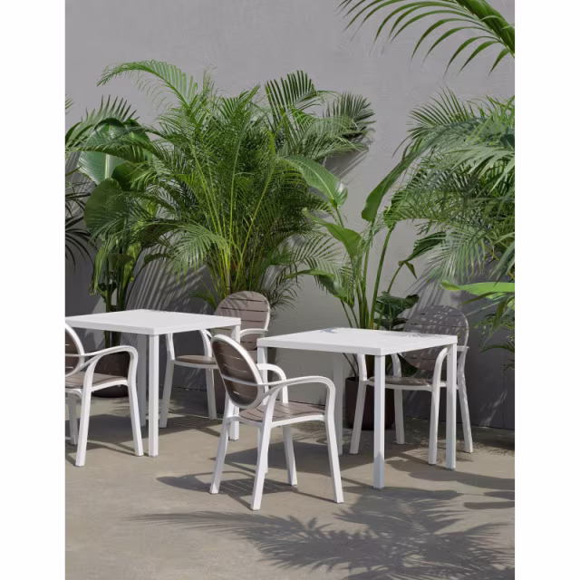Nardi Palma Stacking Resin Dining Armchair