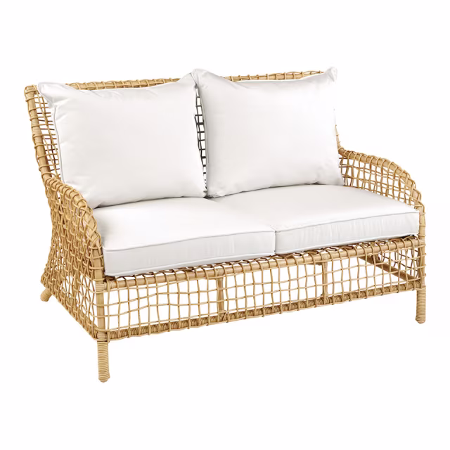 Kingsley Bate Charlotte Aluminum Settee