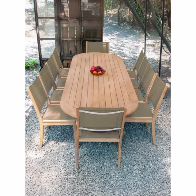 POVL Outdoor Calera Sling Dining Side Chair