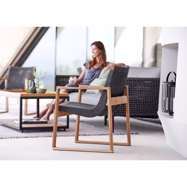 Cane-line Endless Soft Rope Lounge Chair