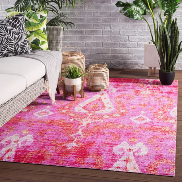 Jaipur Living Polaris Zenith Pink Indoor/Outdoor Rug