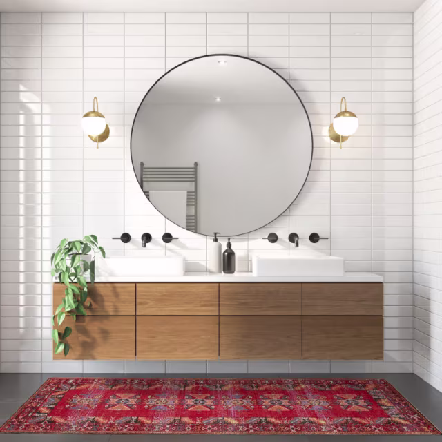 Jaipur Living Polaris Paloma Red Indoor/Outdoor Rug