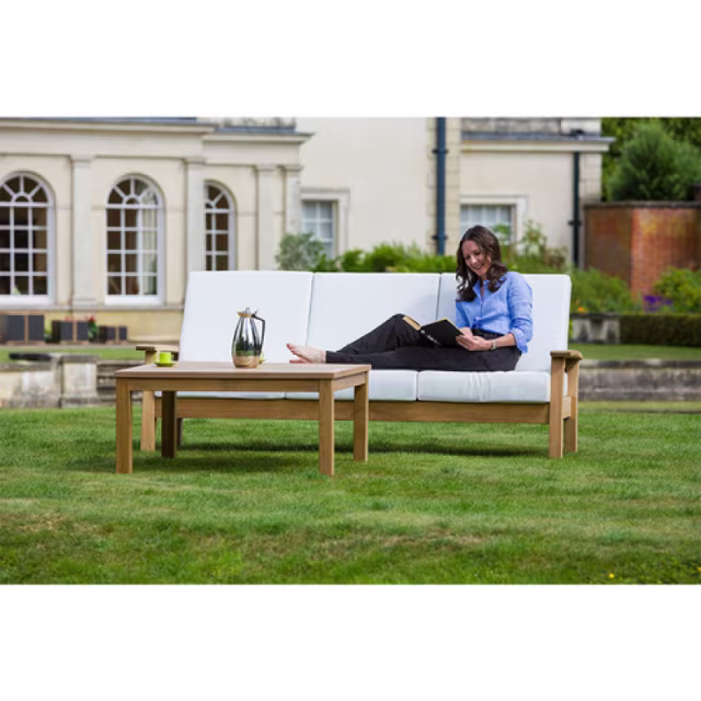 Barlow Tyrie Haven Teak 3-Seater Settee