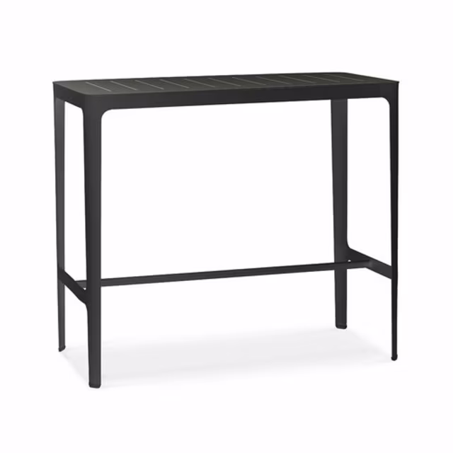 Cane-line Cut 48" Aluminum Rectangular Bar Table