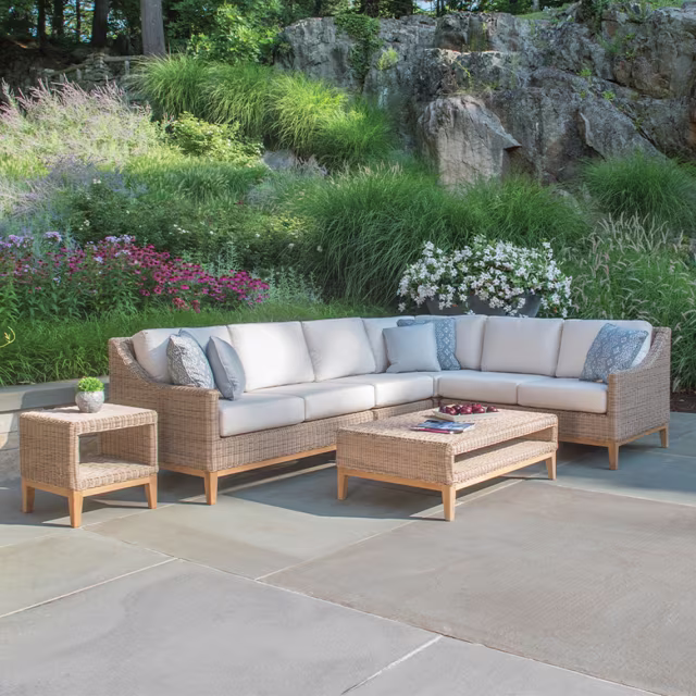 Kingsley Bate Frances 6-Piece Outdoor Sectional Set