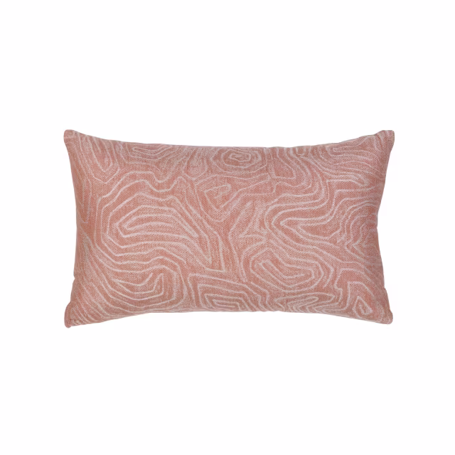 Elaine Smith 20" x 12" Chari Spice Lumbar Sunbrella Outdoor Pillow