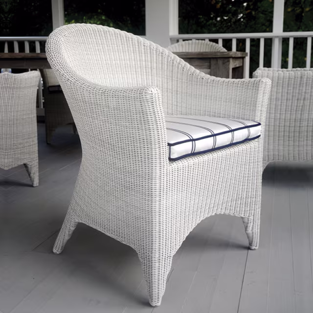 Kingsley Bate Cape Cod Woven Dining Armchair