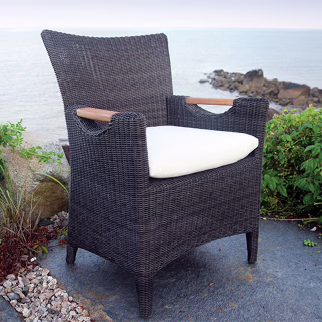 Kingsley Bate Culebra Woven Dining Armchair