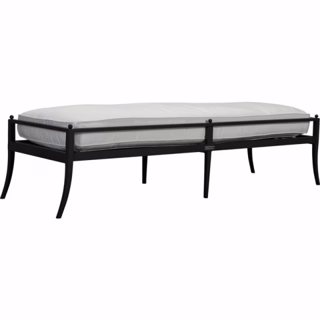 Lane Venture Winterthur Estate Aluminum Daybed Ottoman