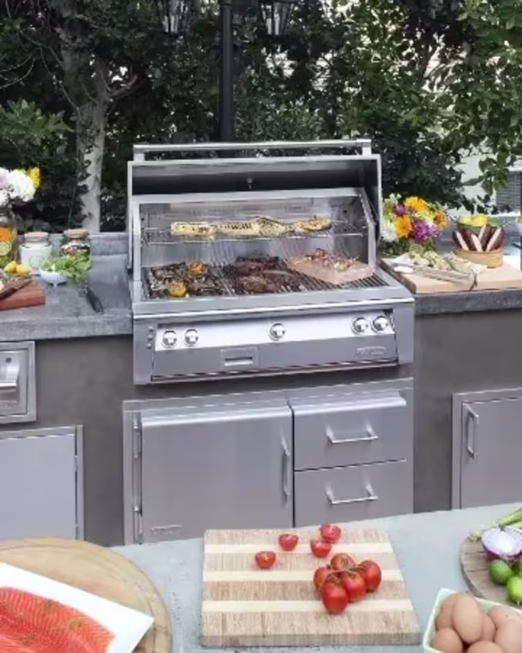 Alfresco Grills 56” LXE Built-In Gas Grill With SearZone figure image