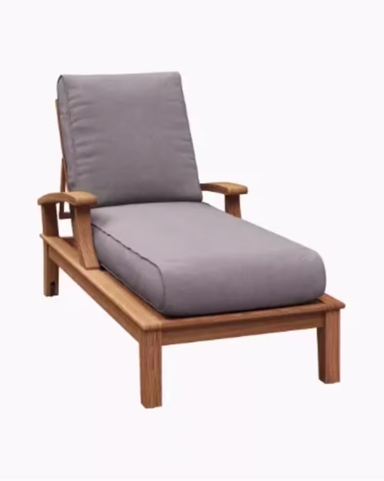 Shop the Gloster Ventura Teak Chaise Lounge figure image