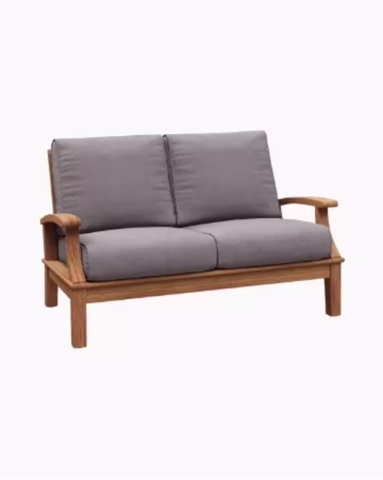 Shop the Gloster Ventura Teak Love Seat figure image